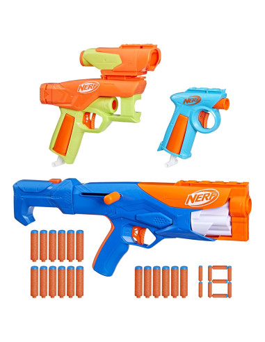 F8633,Nerf Blaster Nerf N Series Pachet Gear Up