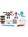 F9827,Play Doh Spiderman Set 2 Figurine Batalie Cu Lansator Si Sulita