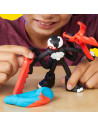 F9827,Play Doh Spiderman Set 2 Figurine Batalie Cu Lansator Si Sulita