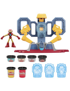 G0035,Play Doh Iron Man Laboratorul De Armura 2