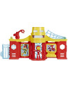 F8842_F9351,Spidey Si Prietenii Extraordinari Scena De Joaca Turnul Lui Iron Man Si Figurina Iron Man 10cm