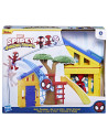 F8842_F9352,Spidey Si Prietenii Extraordinari Scena De Joaca Locul De Joaca Lui Spidey Si Figurina Spidey 10cm