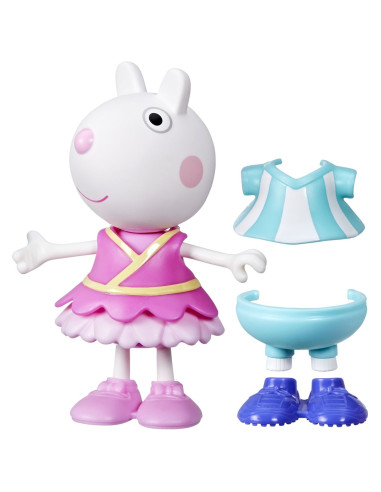 F8859_G0330,Peppa Pig Set Figurina Si Accesorii Vestimentare Oita Suzy 15cm