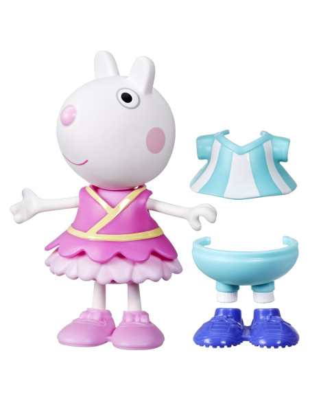 F8859_G0330,Peppa Pig Set Figurina Si Accesorii Vestimentare Oita Suzy 15cm