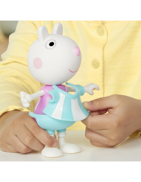 F8859_G0330,Peppa Pig Set Figurina Si Accesorii Vestimentare Oita Suzy 15cm
