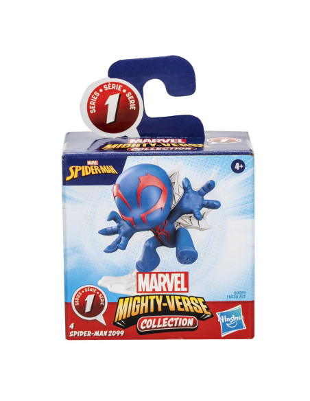 F8838_G0089,Spider Man Mighty Verse Seria 1 Figurina Spider Man 2099 6cm