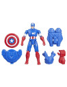 F9327_F9341,Avangers Epic Hero Battle Gear Figurina Captain America 10cm