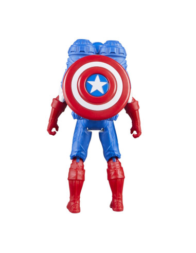 F9327_F9341,Avangers Epic Hero Battle Gear Figurina Captain America 10cm