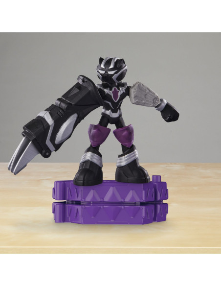 F9829_G0055,Play-doh Marvel Figurina Flexibila Cu Accesorii Black Panther 10cm