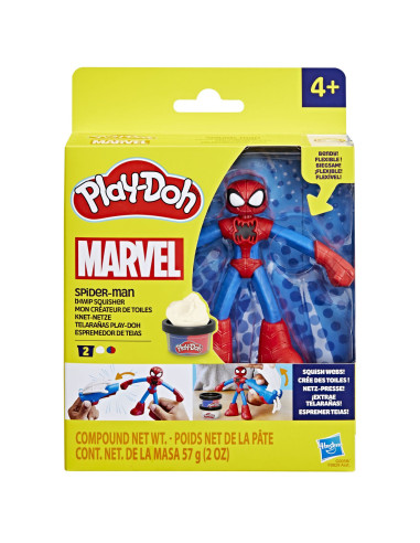 F9829_G0058,Play-doh Marvel Figurina Flexibila Cu Accesorii Spider Man 10cm