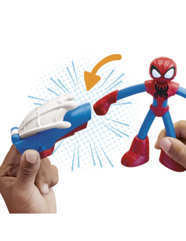 F9829_G0058,Play-doh Marvel Figurina Flexibila Cu Accesorii Spider Man 10cm