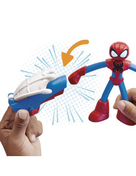 F9829_G0058,Play-doh Marvel Figurina Flexibila Cu Accesorii Spider Man 10cm
