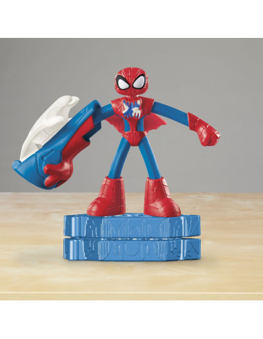 F9829_G0058,Play-doh Marvel Figurina Flexibila Cu Accesorii Spider Man 10cm