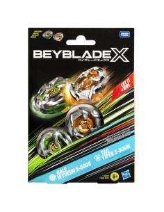 F9586_G0282,Beyblade X Pachet Duo Tail Viper 3-80hn Si Gale Wyvern 5-80gb