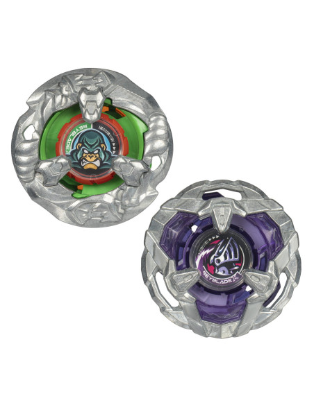 F9586_G0198,Beyblade X Pachet Duo Yell Kong 3-60gb Si Helm Knight 5-80t