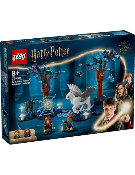 LEGO-76432,Lego Harry Potter Padurea Interzisa Creaturi Magice 76432