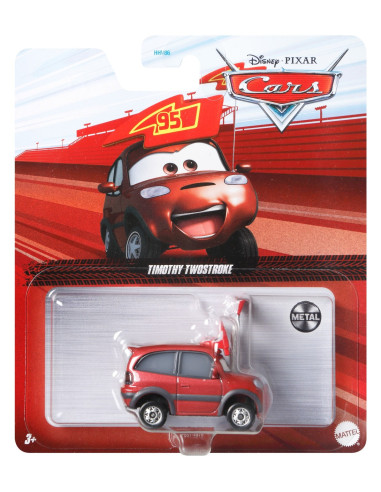 MTDXV29_HFB51,Masinuta Metalica Cars3 Personajul Timothy Twostroke