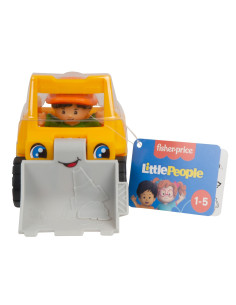 MTGGT33_GWD14,Fisher Price Little People Vehicul Buldozer 10cm