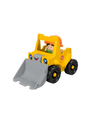 MTGGT33_GWD14,Fisher Price Little People Vehicul Buldozer 10cm