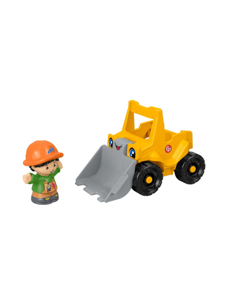 MTGGT33_GWD14,Fisher Price Little People Vehicul Buldozer 10cm