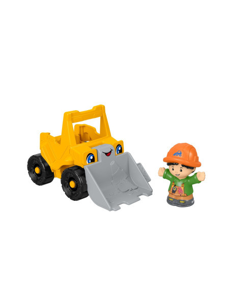 MTGGT33_GWD14,Fisher Price Little People Vehicul Buldozer 10cm