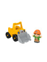 MTGGT33_GWD14,Fisher Price Little People Vehicul Buldozer 10cm