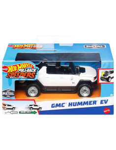 MTHPR70_HPR86,Hot Wheels Masinuta Metalica Cu Sistem Pull Back Gmc Hummer Ev Scara 1:43