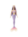 MTHRR02_HRR06,Barbie Dreamtopia Papusa Sirena Cu Par Mov Si Coada Mov
