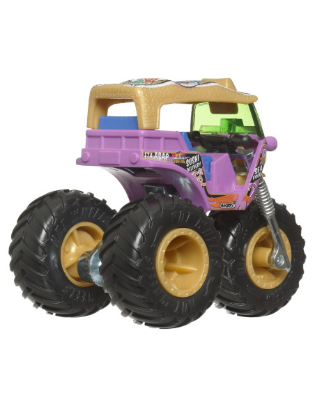 MTFYJ44_HTM46,Hot Wheels Monster Truck Masinuta Tuk Nroll Scara 1:64