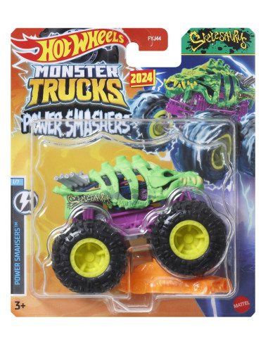 MTFYJ44_HTM30,Hot Wheels Monster Truck Masinuta Skelesaurus Scara 1:64