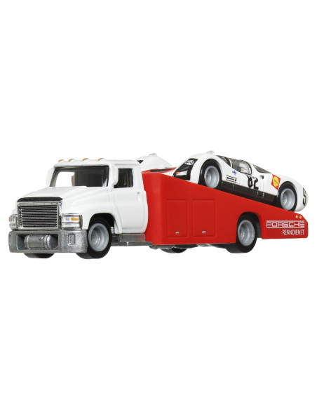 MTFLF56_HRV47,Hot Wheels Transportator Carry On Cu Masinuta Porsche Carrera 906 Scara 1:64
