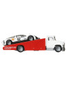 MTFLF56_HRV47,Hot Wheels Transportator Carry On Cu Masinuta Porsche Carrera 906 Scara 1:64