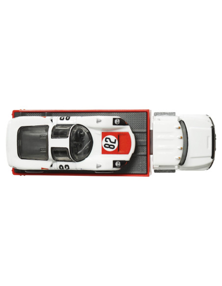 MTFLF56_HRV47,Hot Wheels Transportator Carry On Cu Masinuta Porsche Carrera 906 Scara 1:64