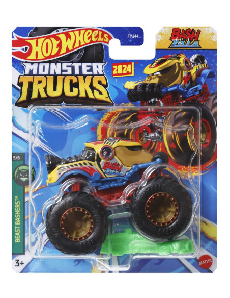 MTFYJ44_HTM33,Hot Wheels Monster Truck Masinuta Bash Zilla Scara 1:64