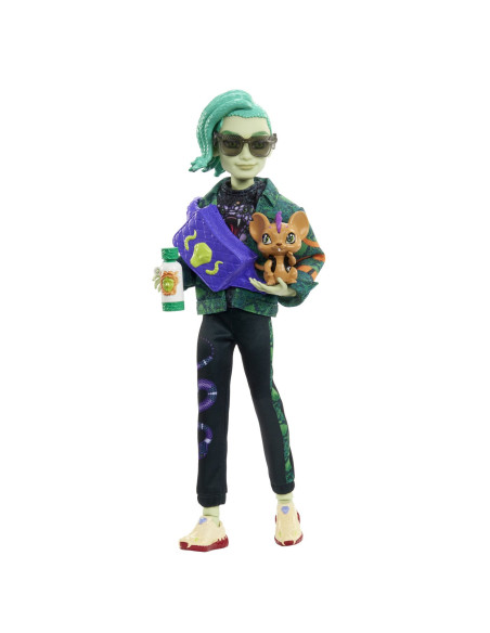 MTHHK56,Monster High Papusa Deuce Gordon Cu Animalut Si Accesorii