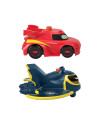 MTHML26,Fisher Price Batwheels Set 2 Masinute Cu Lumini Redbird Si Batwing Scara 1:55