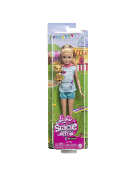MTHRM05,Barbie Set Papusa Stacie Si Catelul De Companie