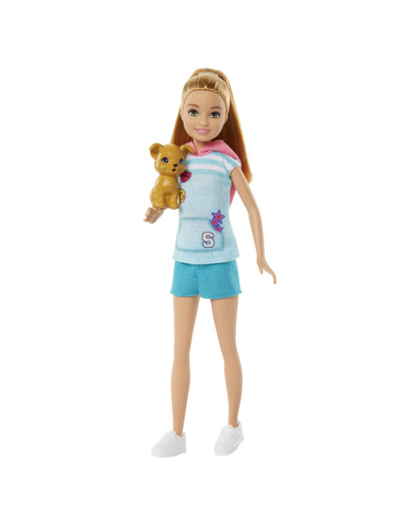 MTHRM05,Barbie Set Papusa Stacie Si Catelul De Companie