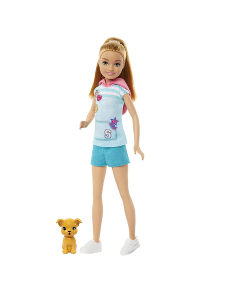 MTHRM05,Barbie Set Papusa Stacie Si Catelul De Companie