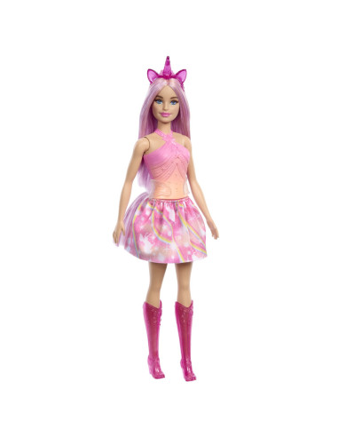MTHRR13,Barbie Papusa Barbie Cu Accesorii Magice De Unicorn