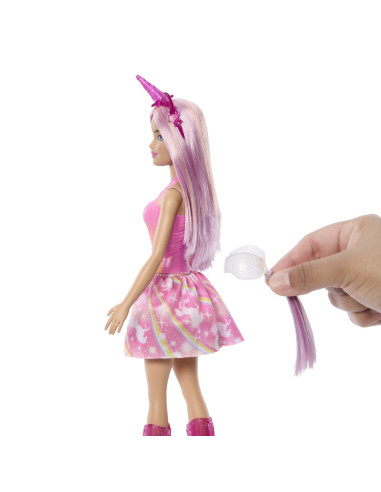 MTHRR13,Barbie Papusa Barbie Cu Accesorii Magice De Unicorn