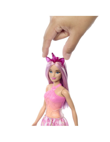 MTHRR13,Barbie Papusa Barbie Cu Accesorii Magice De Unicorn