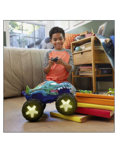 MTJBD90,Hot Wheels Monster Truck Mega Wrex Alive Rc Scara 1 La15