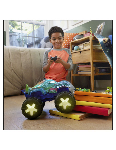 MTJBD90,Hot Wheels Monster Truck Mega Wrex Alive Rc Scara 1 La15