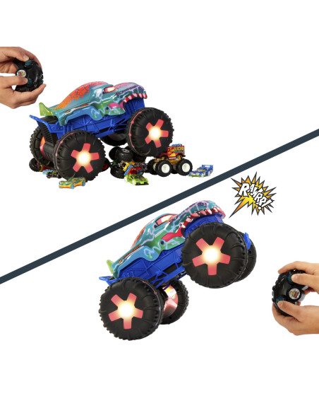 MTJBD90,Hot Wheels Monster Truck Mega Wrex Alive Rc Scara 1 La15