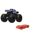 MTGRH81_HWN38,Hot Wheels Monster Truck Si Masinuta Metalica Race Ace