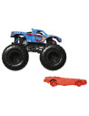 MTGRH81_HWN38,Hot Wheels Monster Truck Si Masinuta Metalica Race Ace