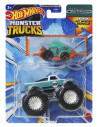 MTGRH81_HWN48,Hot Wheels Monster Truck Si Masinuta Metalica Pure Muscle