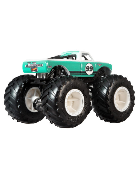 MTGRH81_HWN48,Hot Wheels Monster Truck Si Masinuta Metalica Pure Muscle