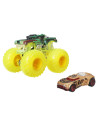 MTGRH81_HWN47,Hot Wheels Monster Truck Si Masinuta Metalica Hotweiler